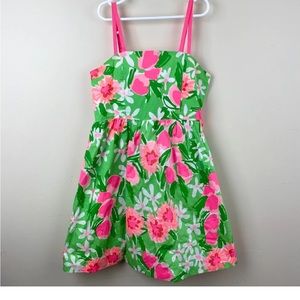 Lilly Pulitzer Girls Little Lottie Everything Nice Dress Size 12 NWOT